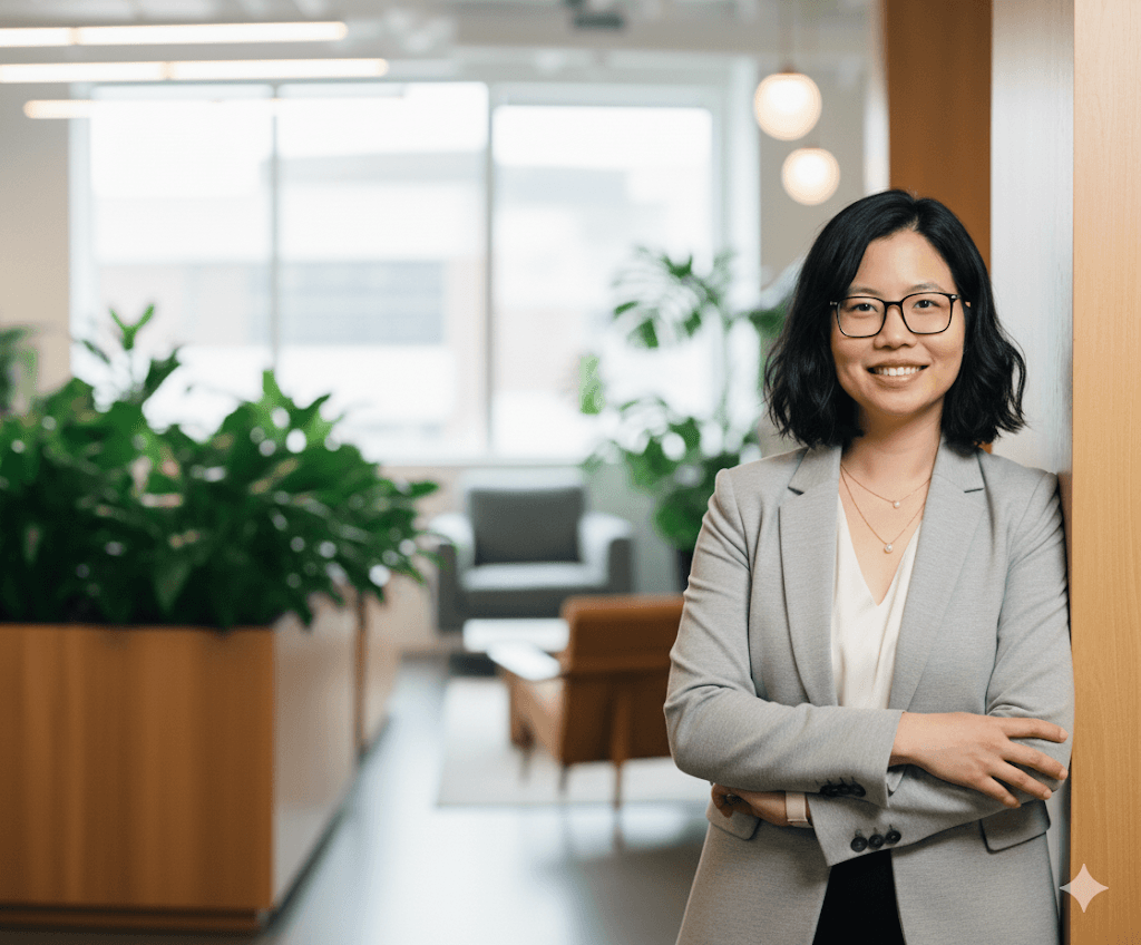 Nhung Nguyen portrait for contact page